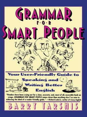 cover image of Grammar for Smart People